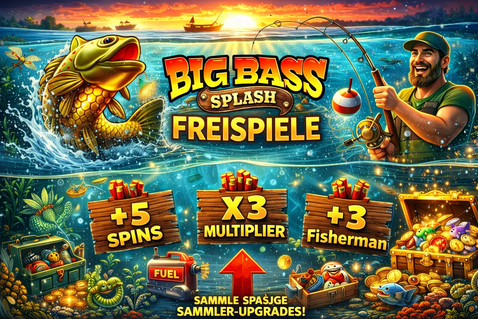Big Bass Splash Freispiele