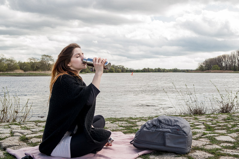 Ricemilkmaid Blog: Meine 3 umweltfreundlichen Alltagsgegenstände | VAUDE Rucksack, Klean Kanteen Edelstahl-Flasche und Glas-Vorratsdosen