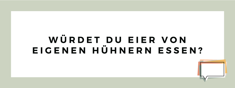 In dieser Serie befasst sich Cosima mit der Vegan-Kritik und hat sich fünf häufig gestellte Aussagen und Fragen herausgesucht, die sie beantwortet. Du allein kannst doch eh nichts verändern! Ist das nicht total schwierig, Essen zu gehen? Würdest du Eier von eigenen Hühnern essen? Als Veganer muss man ja für immer hungern! Keine Tiere zu essen ändert auch nichts daran, dass die Welt scheiße ist! Klick dich gleich zum Beitrag.